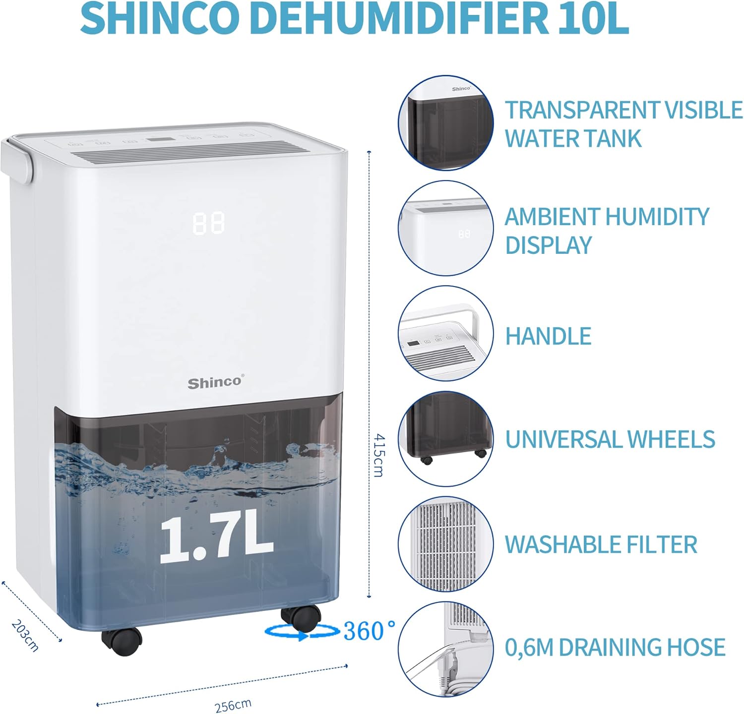 Shinco 10L/Day - Image 2